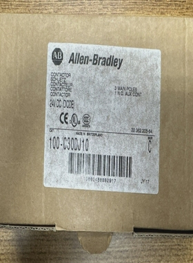 ALLEN-BRADLEY100-C30DJ1024VDCCONTACTOR600VAC**NEWINBO
