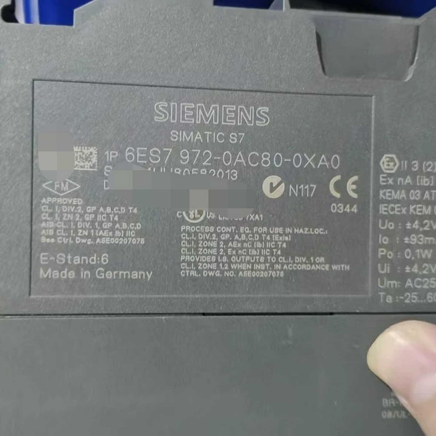 6ES7972-0AC80-0XA0成色新，功能完好议价--议价商品