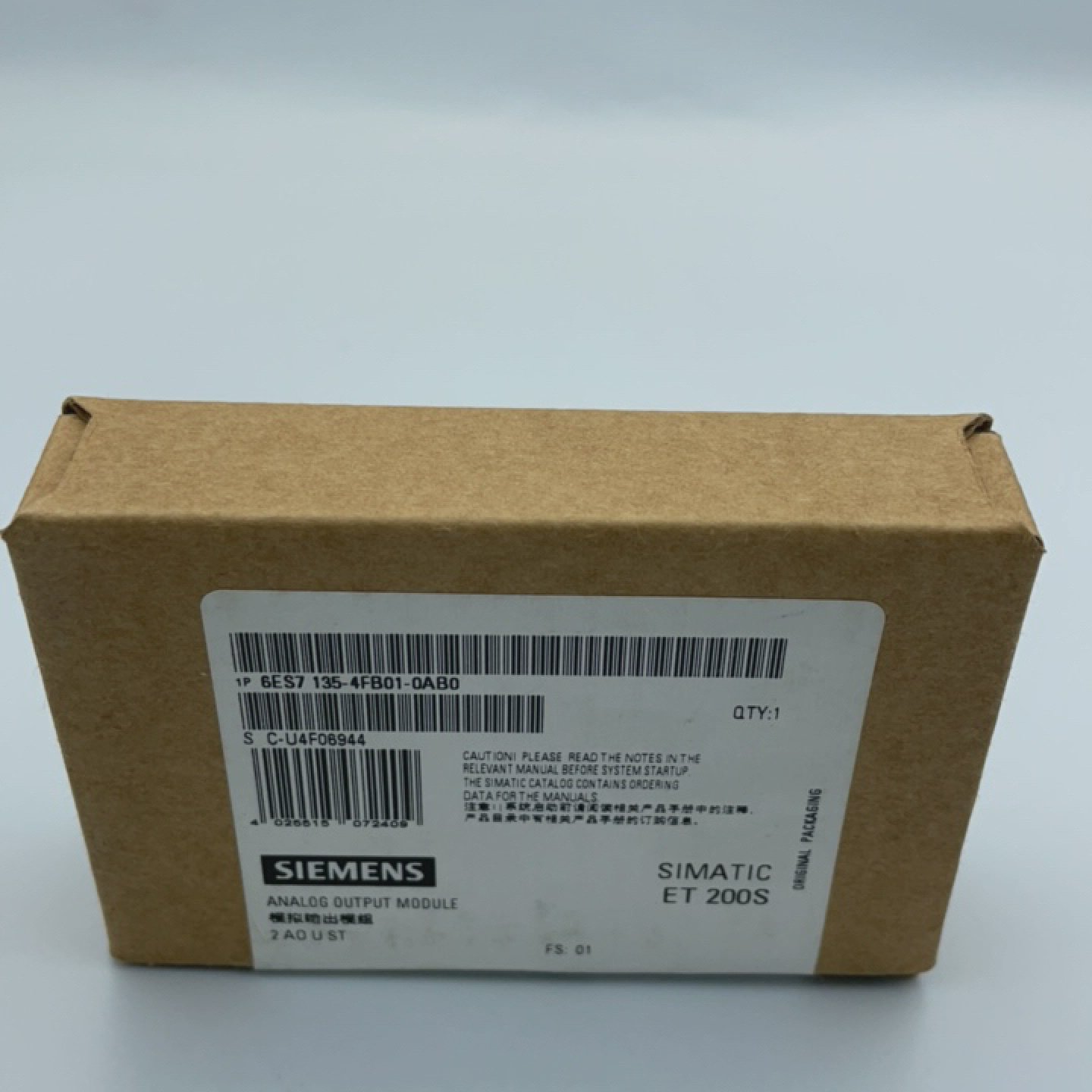 西门子6ES7135-4FB01-0AB0全新询价