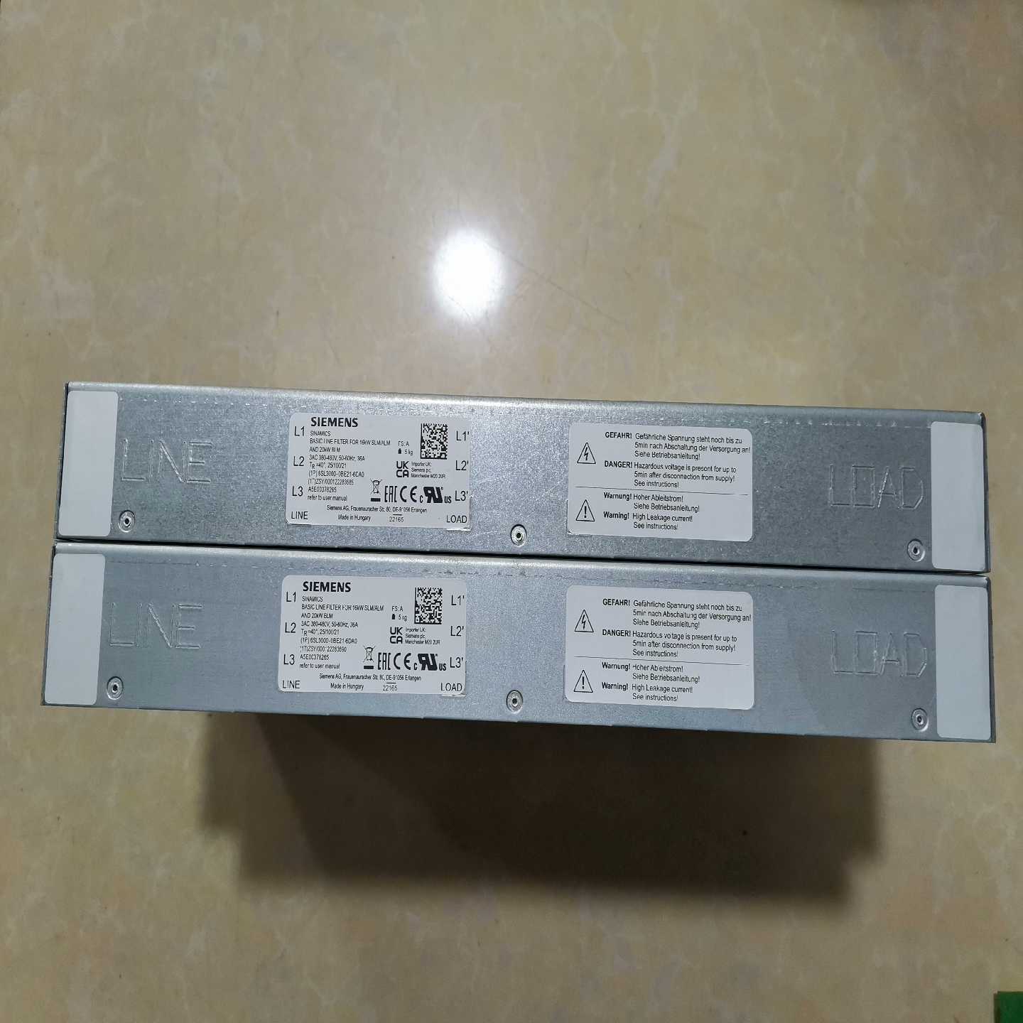 询价6SL3000-0BE21-6DA0西门子滤波器，全新没有用议价