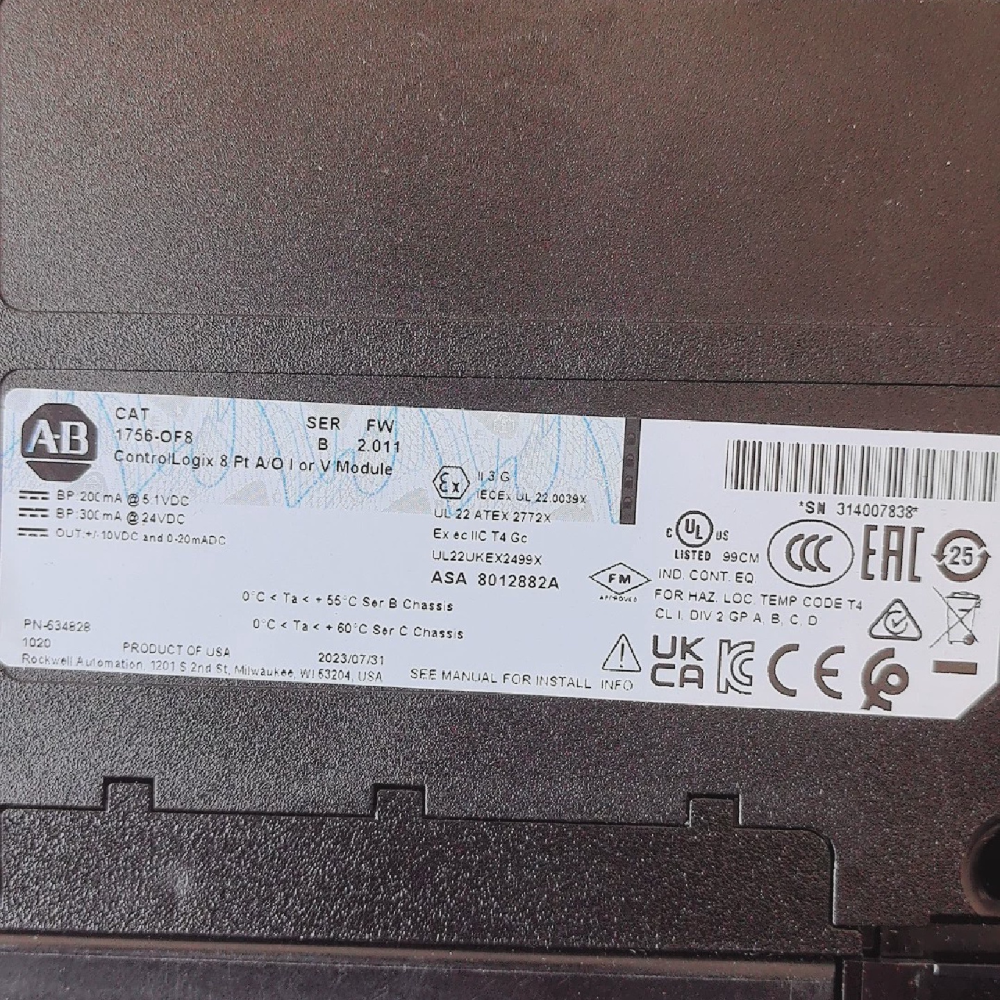 议价1757OF8模块99新功能正常议价