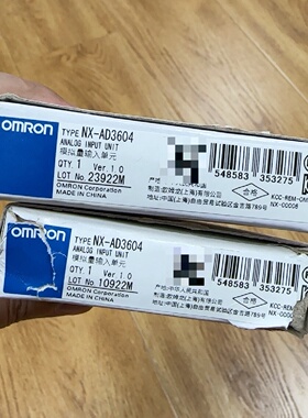 议价欧姆龙NXAD3604未使用22年外