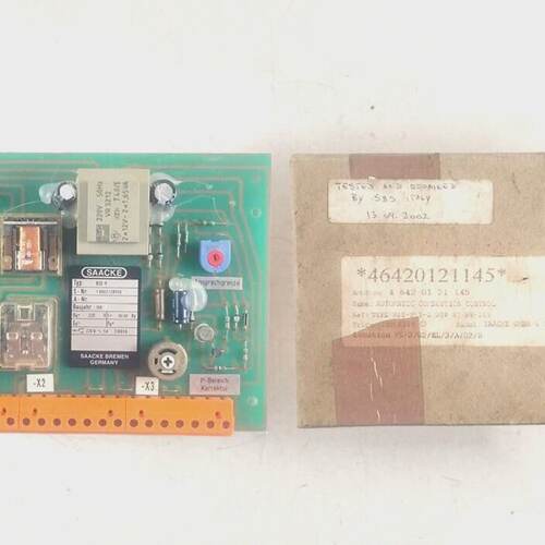 Saacke RSEP Automatic Combustion Control Pcb Card 220V5A 110