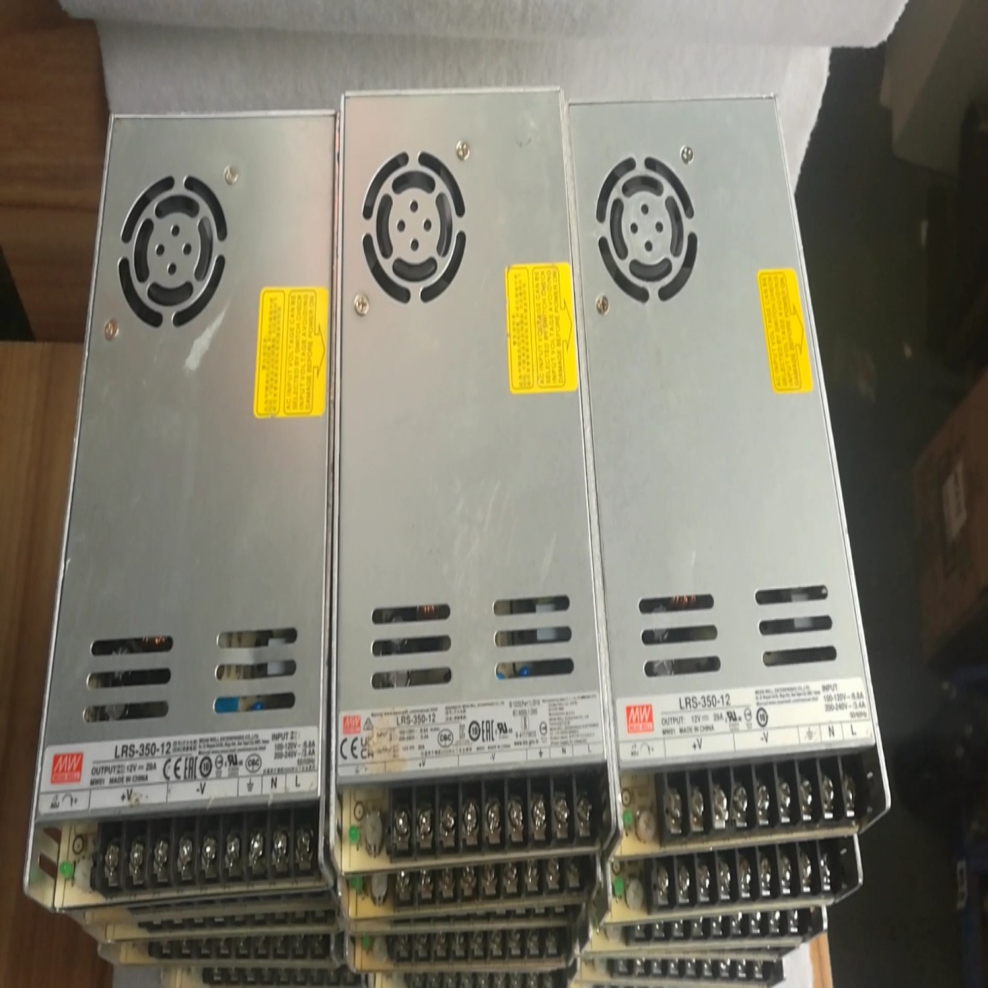 【请询价】42元包邮新款超薄LRS-350-12 MW明纬开关电