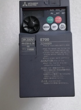 FRE7200.75K拆机三菱变频器220V0.75K-议价