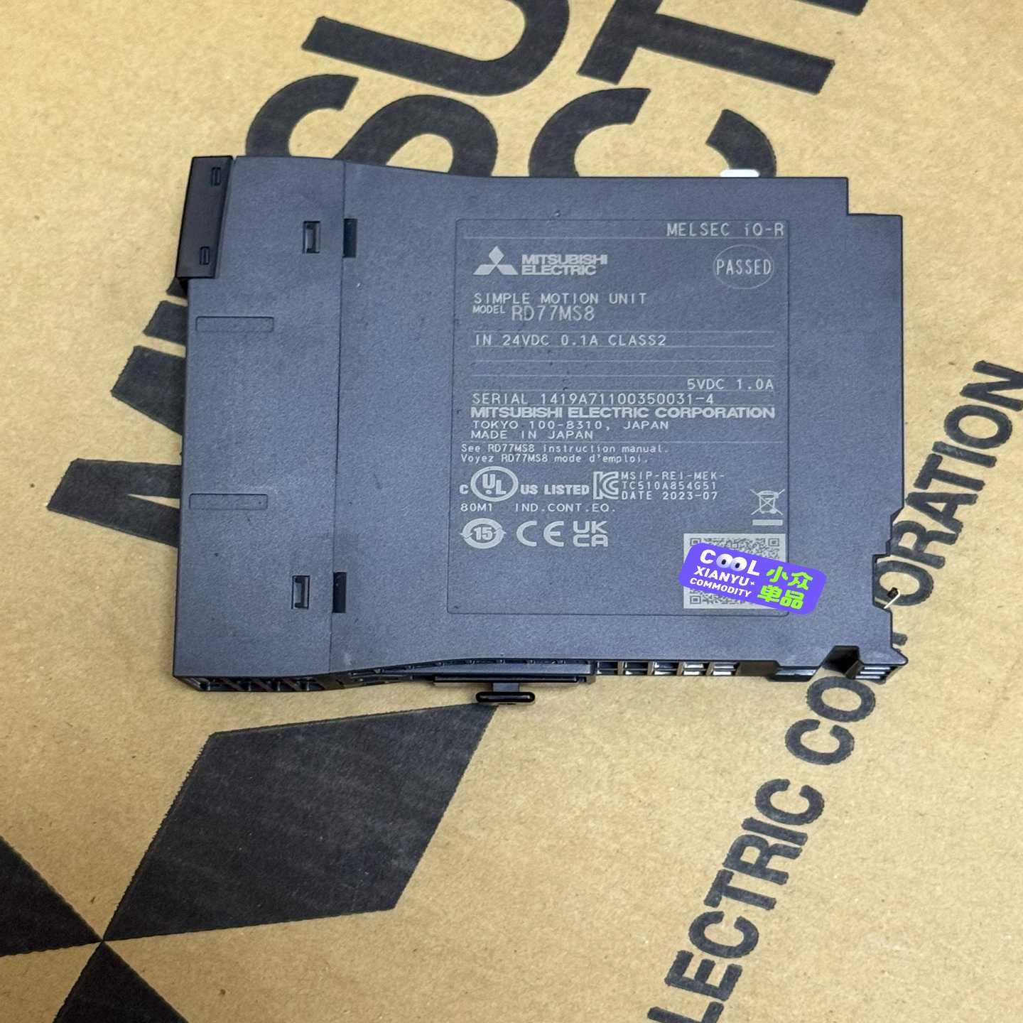 RD77MS8实物如图，功能询价