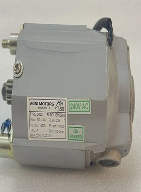 AGNIMOTORTYPE:S103SLNO:18052963