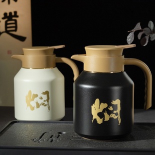 供316不锈钢焖茶壶家用泡茶壶茶水分离保温水壶大容量老白泡茶壶