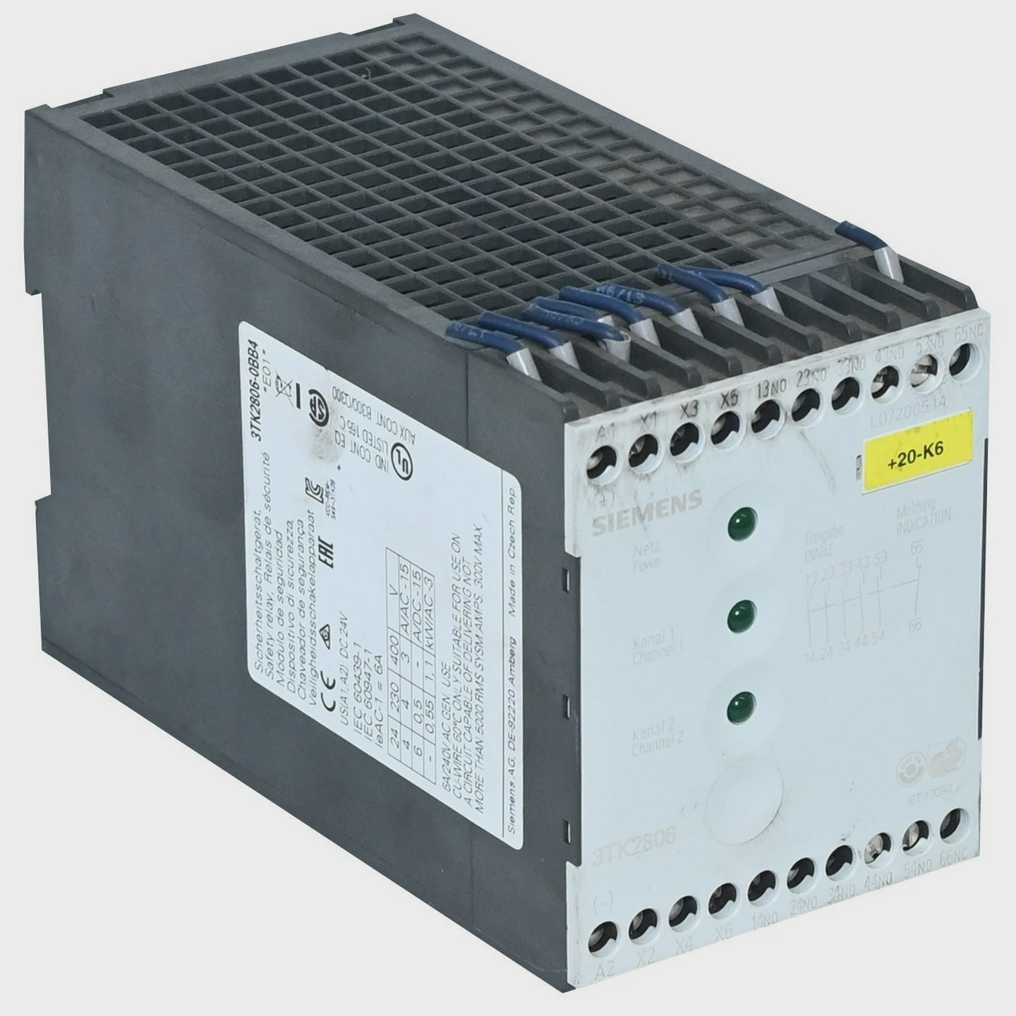 Siemens3TK2806-0BB43TK2806-0BB4SafetyRelay