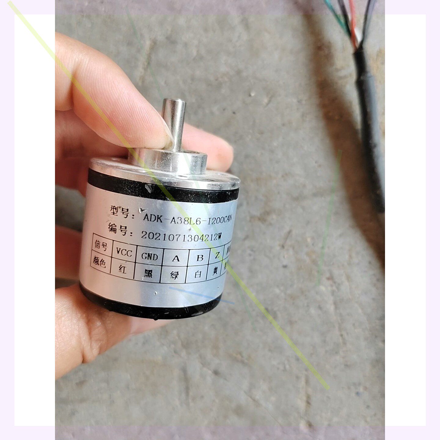 售前询价ADK-A38L6-I200C4N 编码器实物拍摄成色如