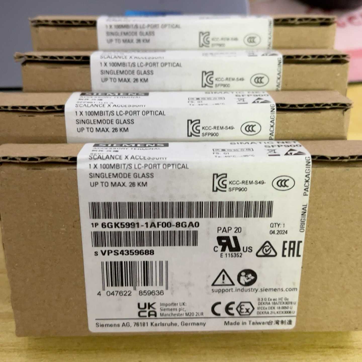 询价6GK5991-1AF00-8GA0，4个