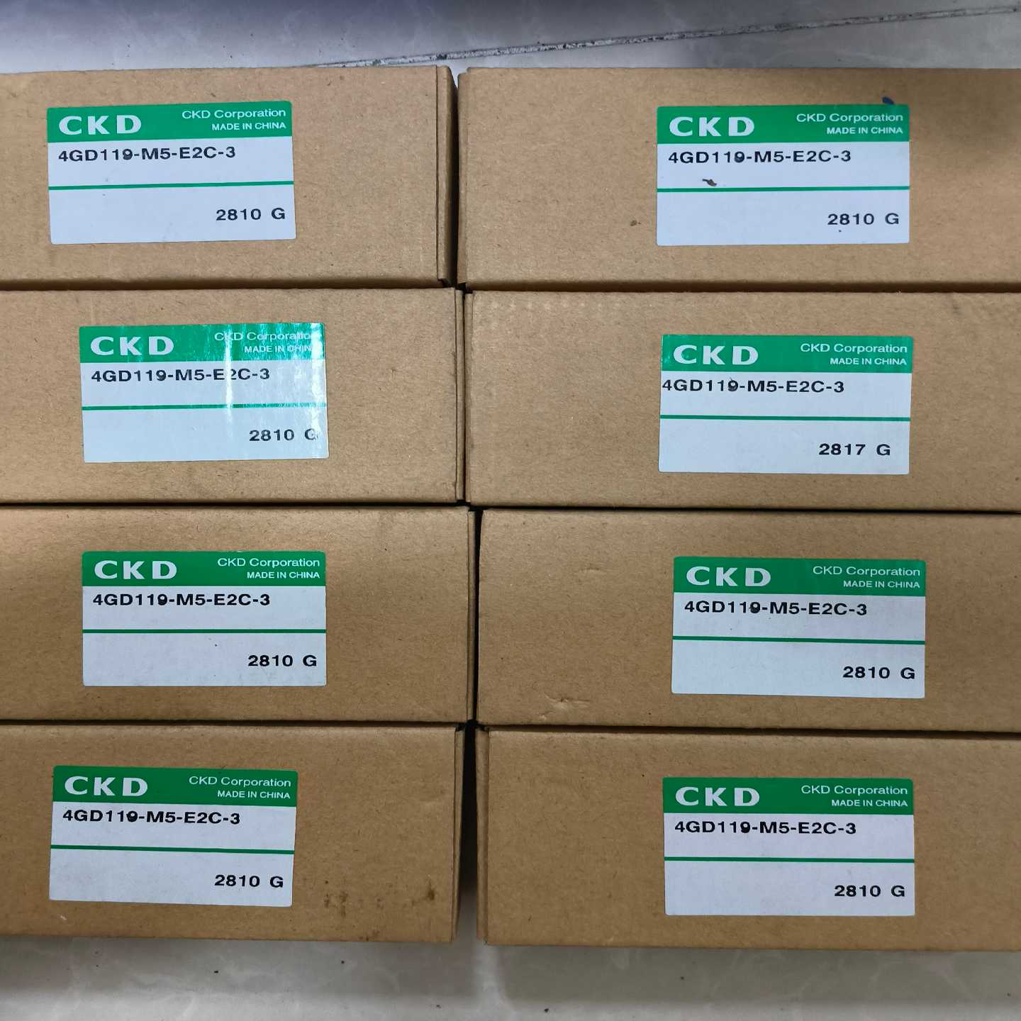 全新CKD原装正品4GD119-M5-E2C-3电磁阀带包--议价商品