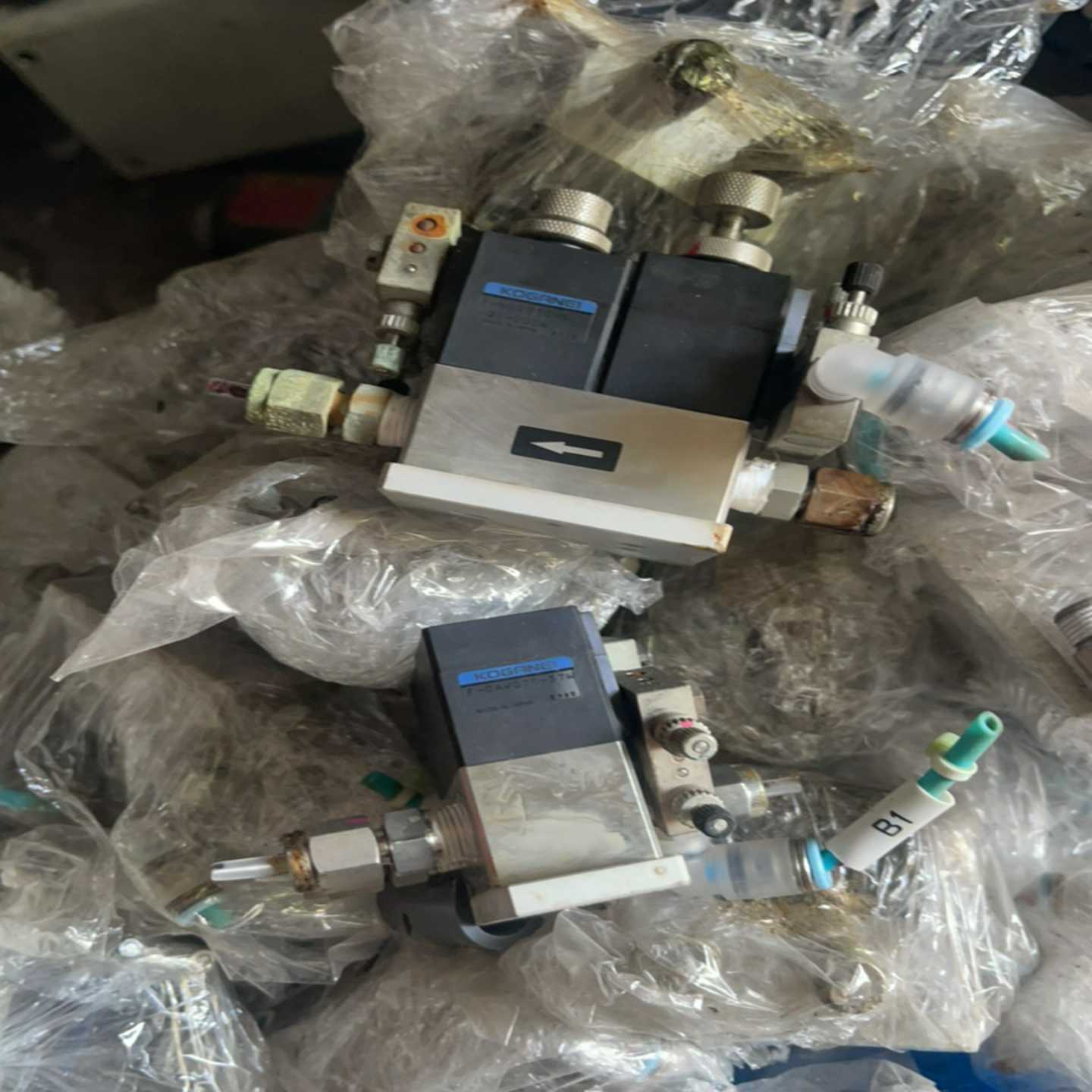二手正品进口小金井药液阀F-SAV070-S-Q1-200W~议价