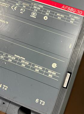AF58030交流接触器线圈电压100v250拍前询价下单
