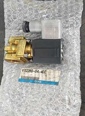 SMC电磁阀VX2260L-04-4DZ全新日本产，工程剩