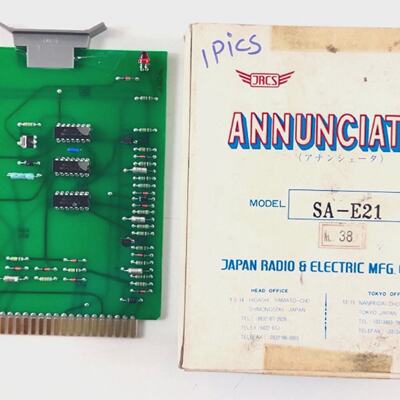 Carte Pcb DAnnonciation Jrcs SAE21 Du Japon NEUF