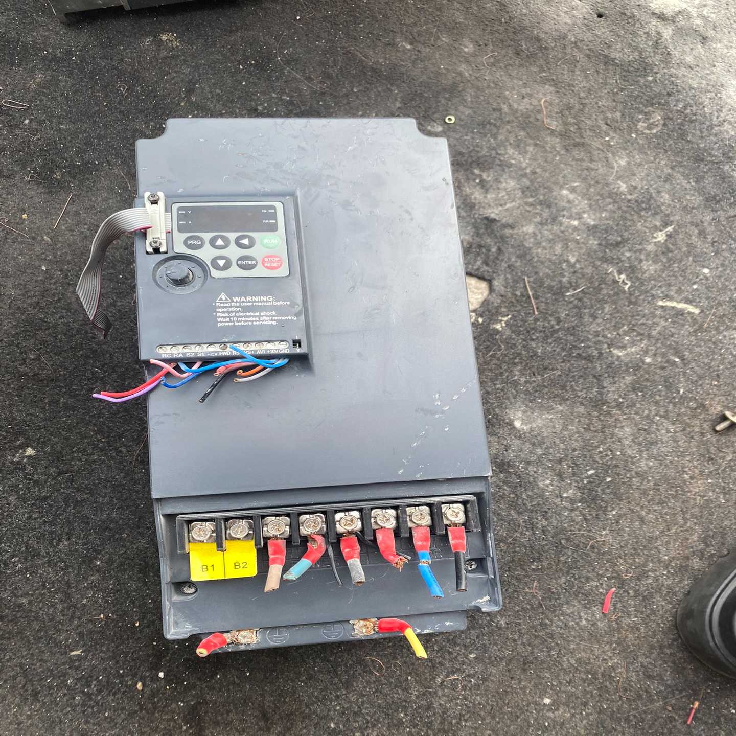 议价众辰变频器众辰200-18.5/22-4拆机一台成适用