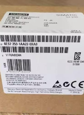 议价西门子6ES72531AA220XA0S7200CPU模块输入6ES7253-1AA22-0XA0