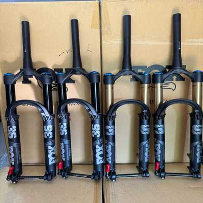 fox36grip2阻尼黑管气压山地车前叉15029--议价商品