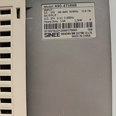 询价-SINEE正弦变频器A904T5R6B功率2.2KW3
