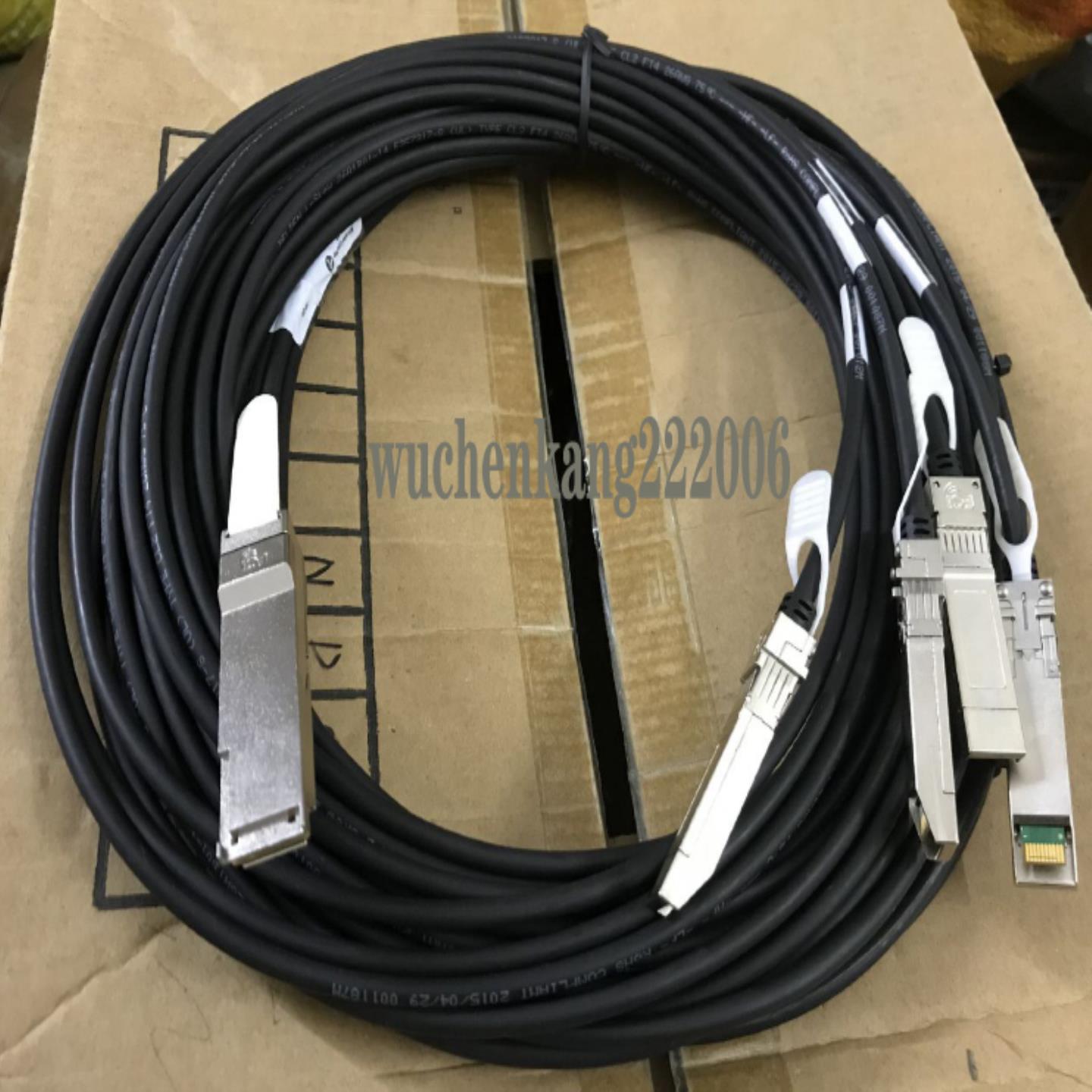 隆兴全新40G转10G QSFP一分四4个SFP+ DAC高速直连电缆万兆*