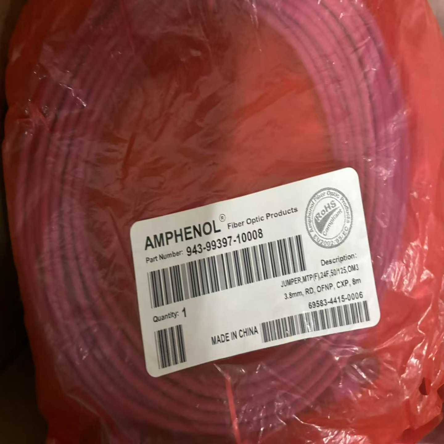 Amphenol安费诺943-99397-10008堆叠线询价