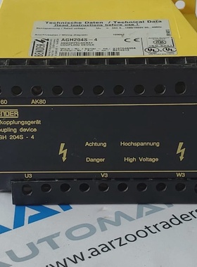 B914013 1Pc Usado BENDER Agh 204S Acople Dispositivo BENDER