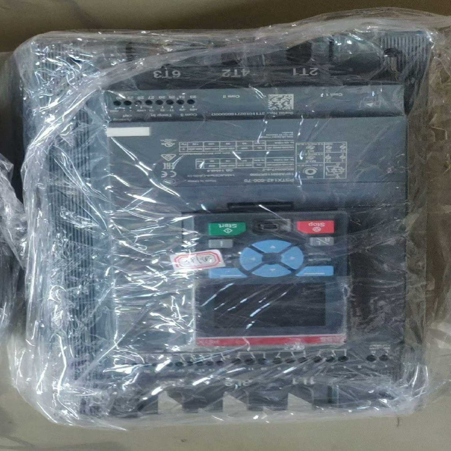 ABB软启动器PSTX142-600-70新包功能ok议（零零电子）