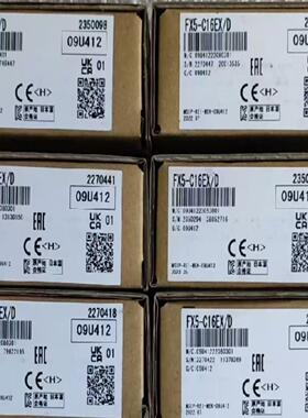 三菱全新原装FX5-C16EX/D模块6个现货