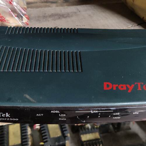 路由器，DrayTek Vigor2500，ADSL路由议价