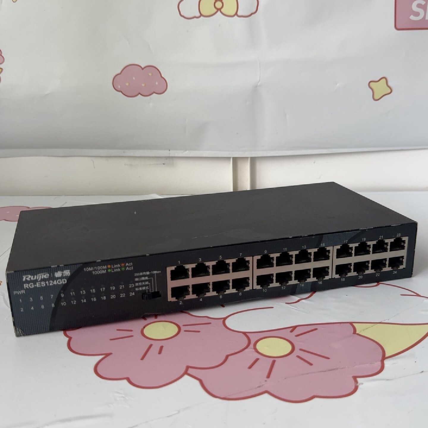 锐捷睿易RGES124GD24口全千兆交换机24个10-议价