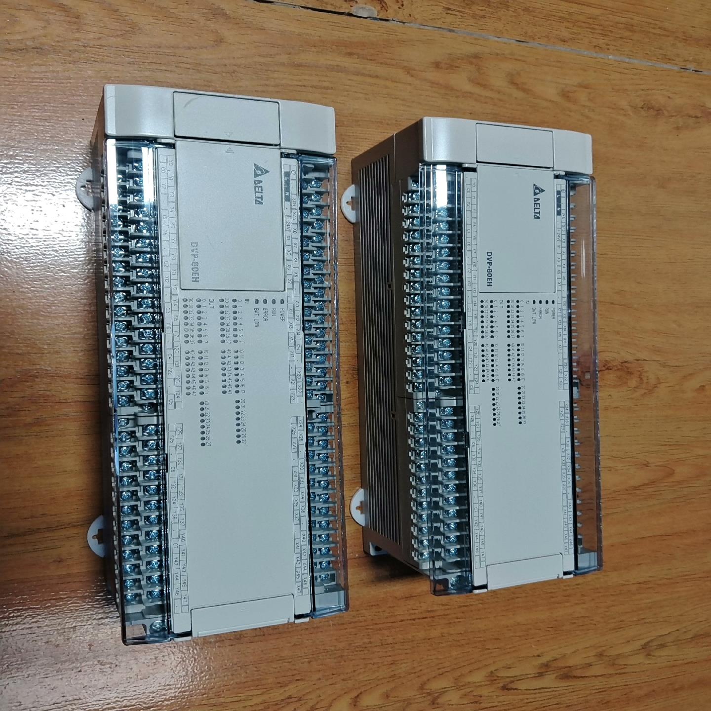 PLC DVP80EH00T3，功能正常，成色为实图（地坛设备）