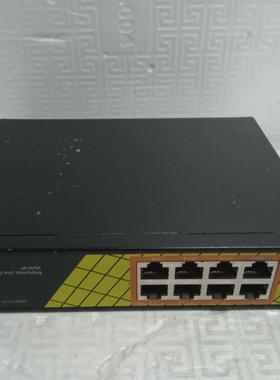 二手桢田GNTP1008G68GP8口全千兆PoE交换议价