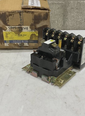 SQUARE D H060 AC CONTROL RELAY CLASS 8501 SERIES D 12060 120