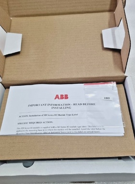ABB DI01 16 CH 2448 VDC DIGITAL INPUT MODULE REV M