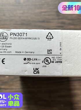 议价IFM易福门PN3071压力传感器拍