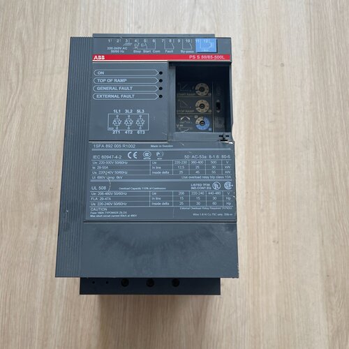【询价】软启动PSS50/85-500L 是未使用过 产品