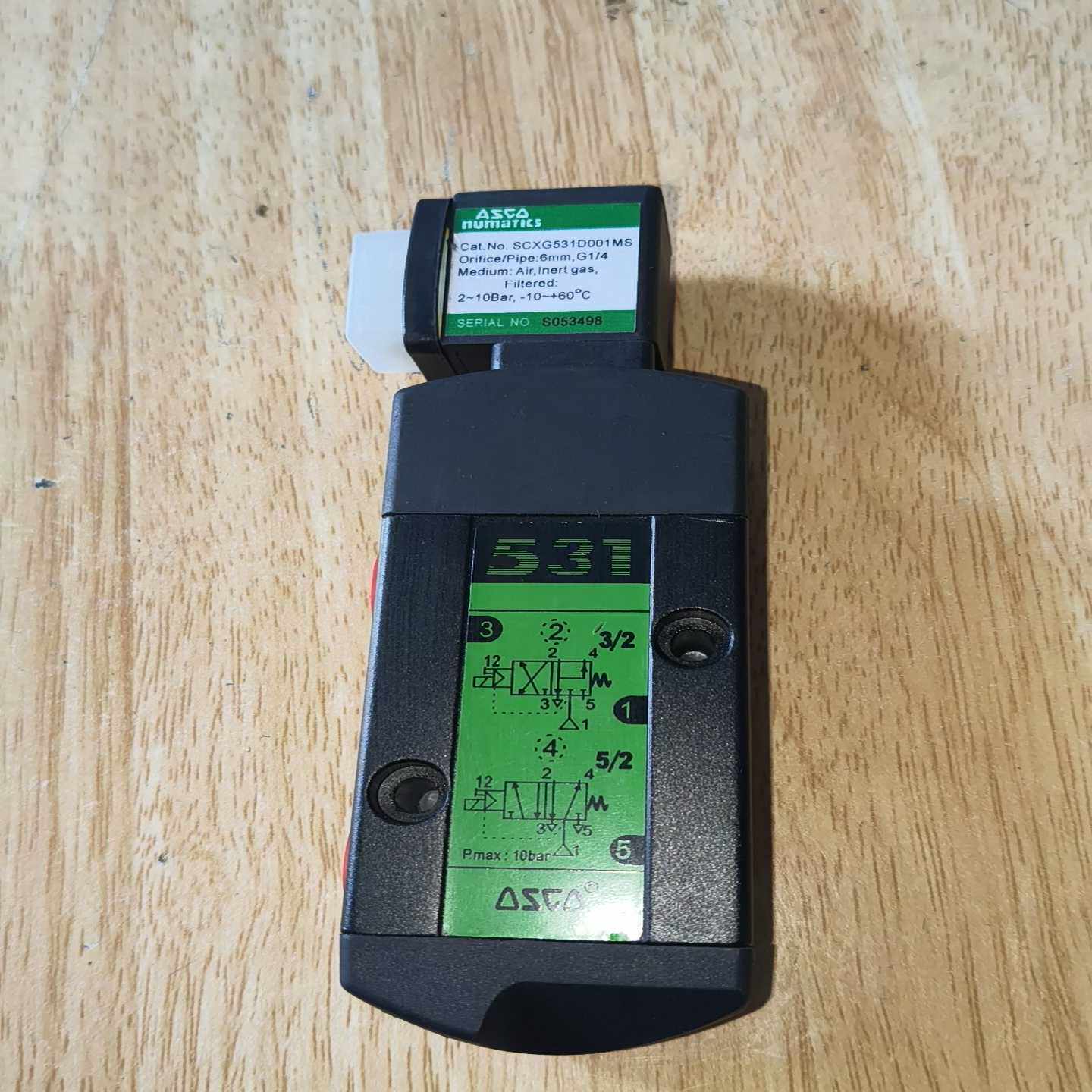 美国ASCO电磁阀SCXG531D001MS，型号531，口--议价商品