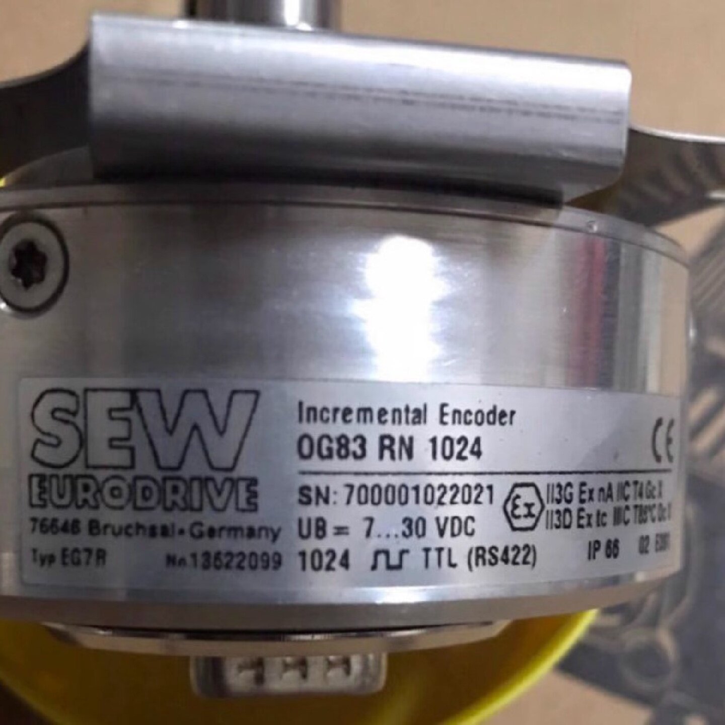 供应SEW赛威 OG83RN1024 现货EG7R全新德国原装正品旋转增量式编