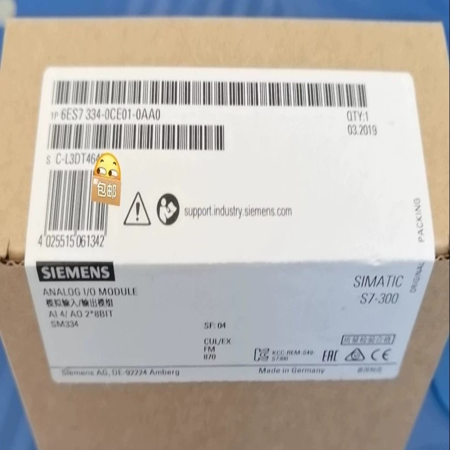 【请询价】6ES7334-0CE01-0AA0 6ES7 334-0C