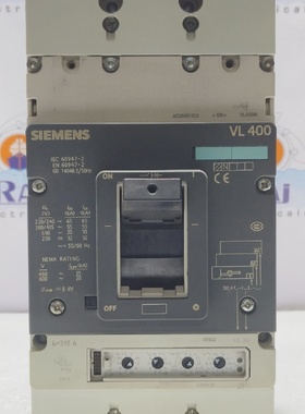 SIEMENS VL400 315A55kA at 380415V Circuit Breaker With Therm
