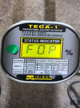 韩国TOOTEC TECA-1比例电动执行器AC220V供议价商品