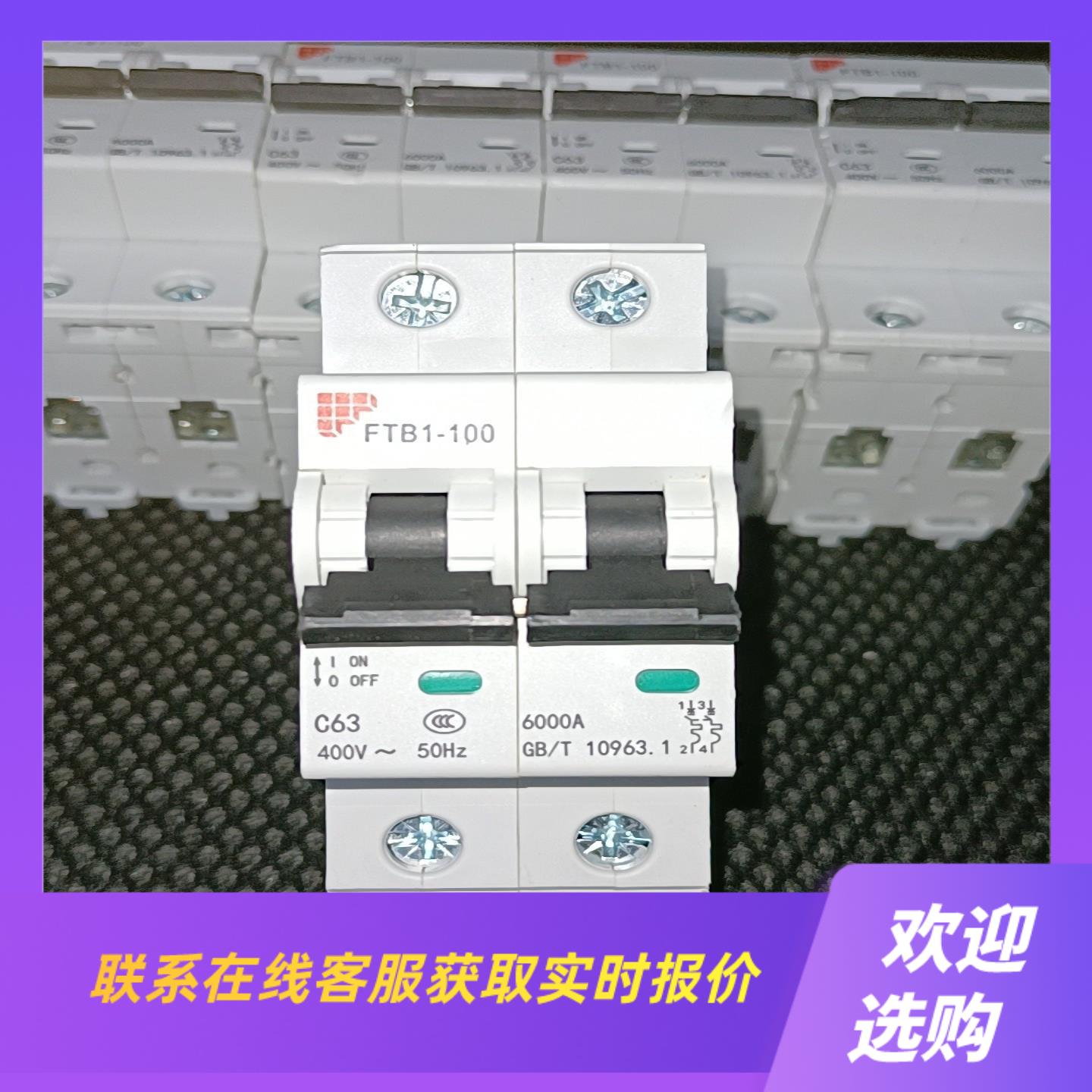 南京飞腾FTB1-100系列2pC型63安拍前询价下单