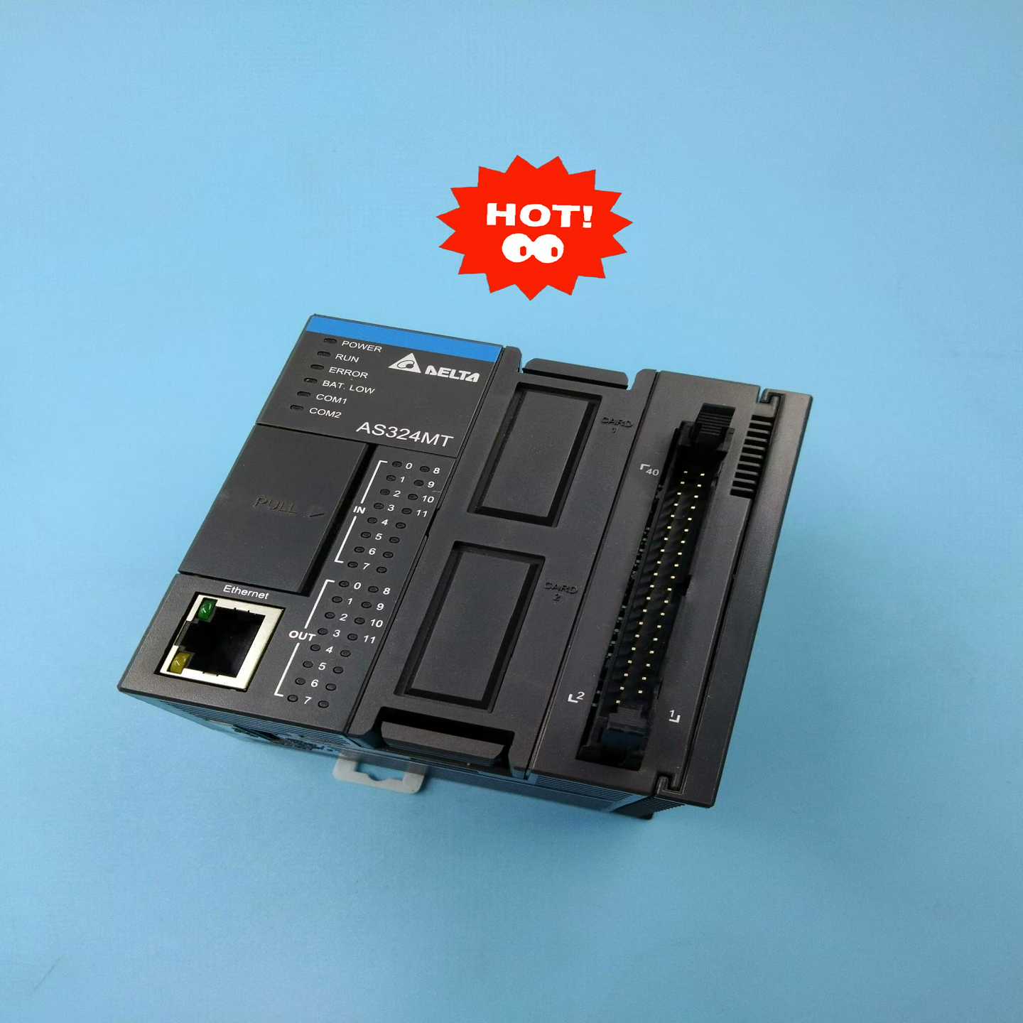 【请询价】台达PLC控制器AS324MT-A正常拆机 包功能完好无