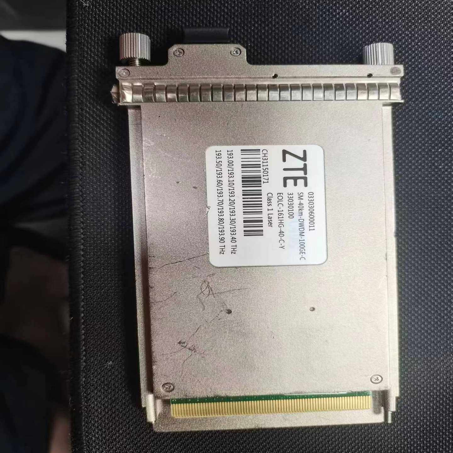 中兴ZTEOTN光模块 波分可调100G-40km 03拍前询价
