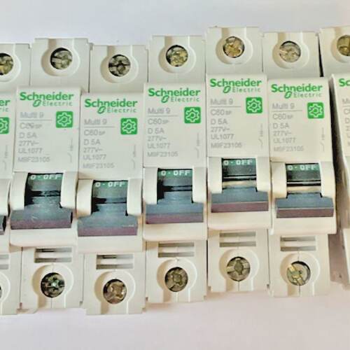 SCHNEIDER ELECTRIC C60SP CIRCUIT BREAKER  MULTI 9 5A 277VAC