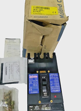 NEW HYUNDAI HBL203 225A CIRCUIT BREAKER 225AF AC440V 42KA MC