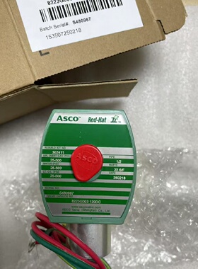 议价8223G003 120DC,美国ASCO电磁阀,1/2'NPT螺纹