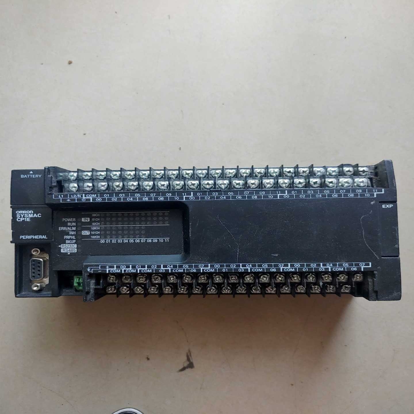 PLC，CP1E-N60S1DR-A实物拍照适用