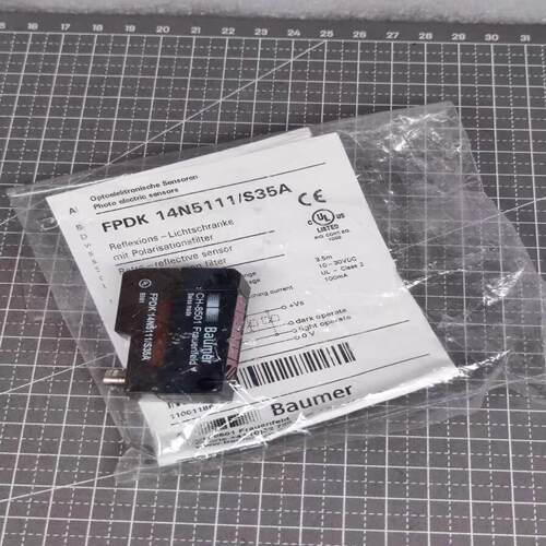 询价~Baumer堡盟 光电开关传感器 CH-8501 FPDK1